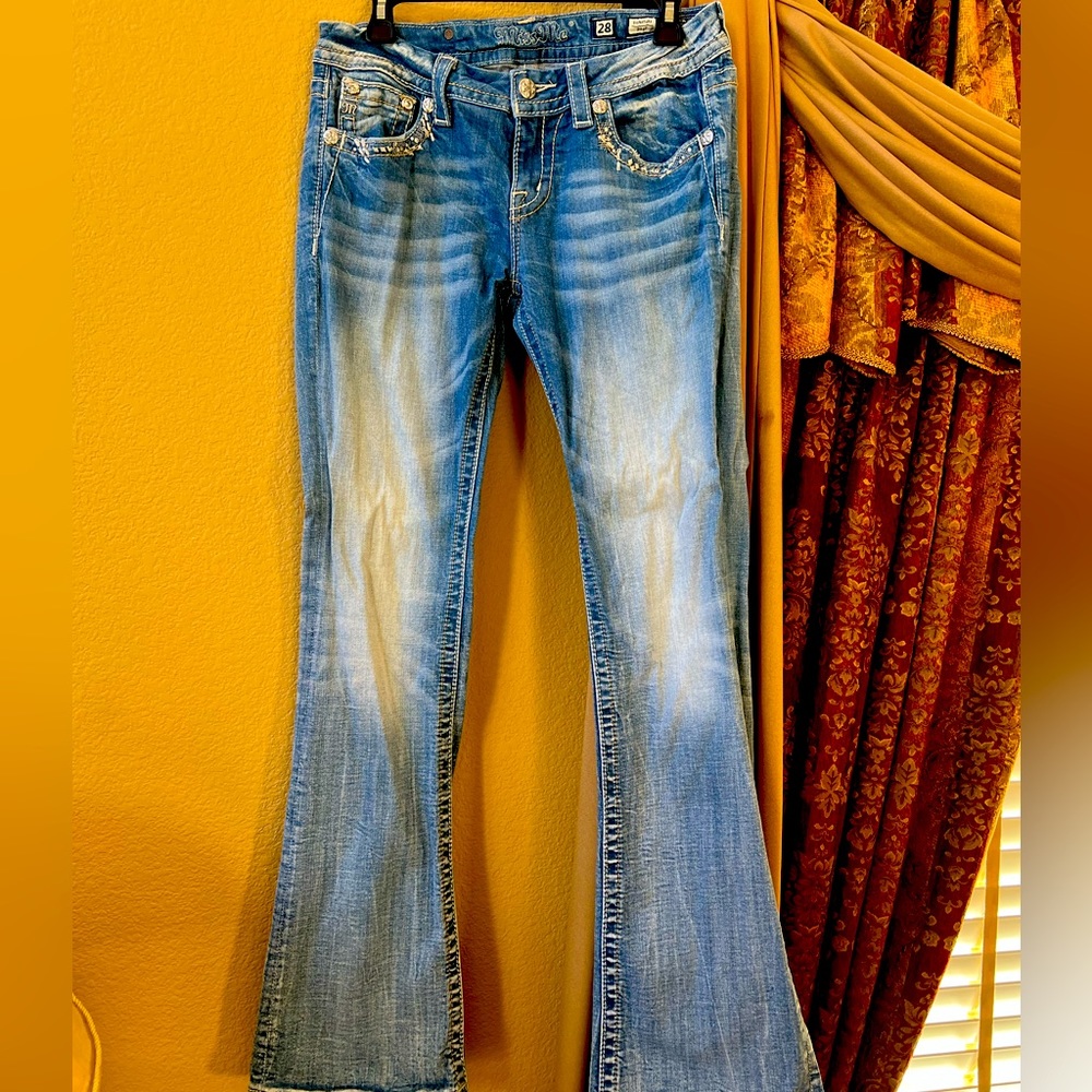 Miss Me Pre-Owned Jeans Excellent Condition Size 28/33
